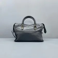 Balenciaga City Medium Dark Top Handle 2