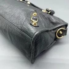 Balenciaga City Medium Dark Top Handle 4