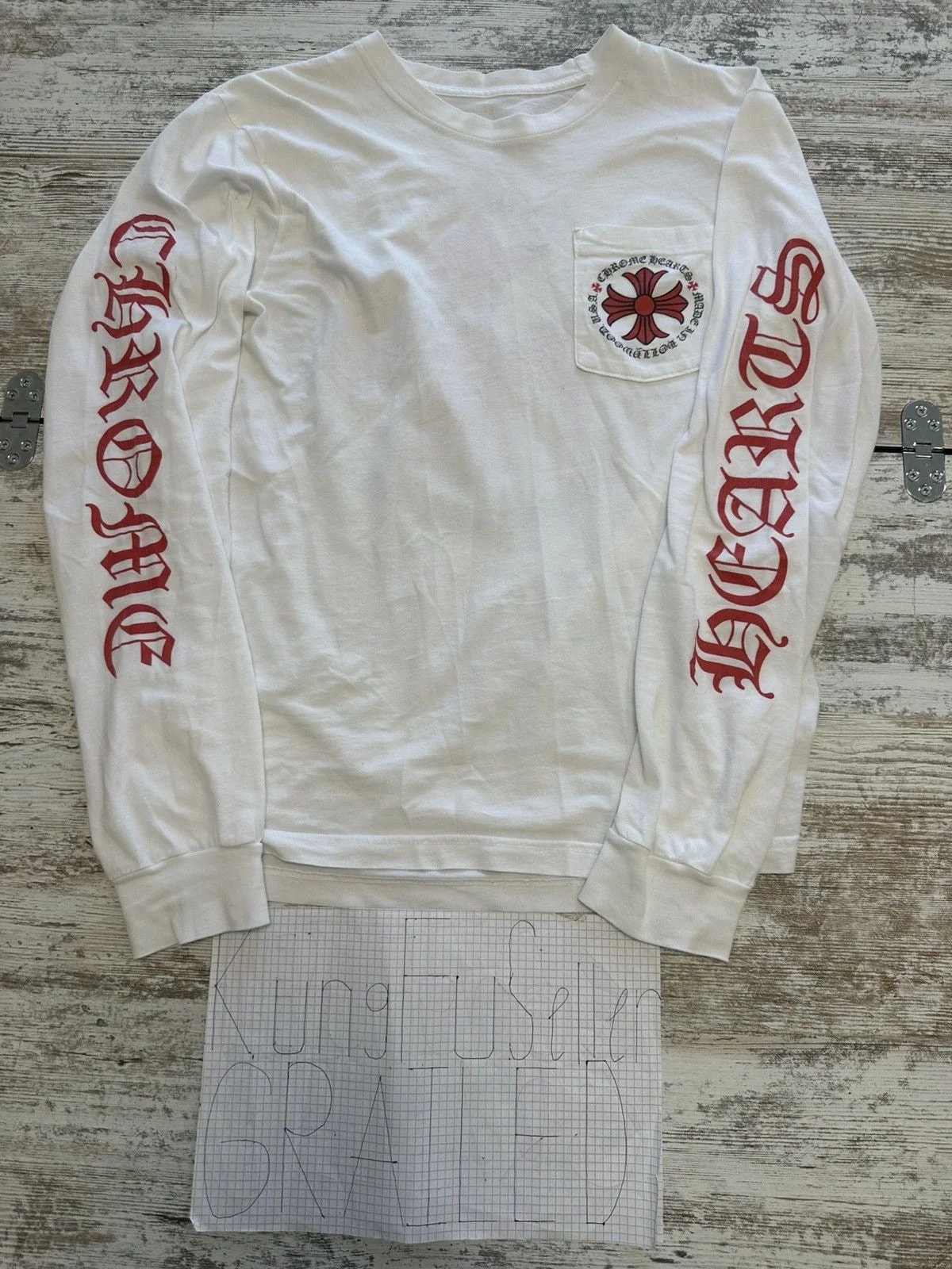 Chrome Hearts — Hearts "Made in Hollywood" Plus Cross — streetwear — resale