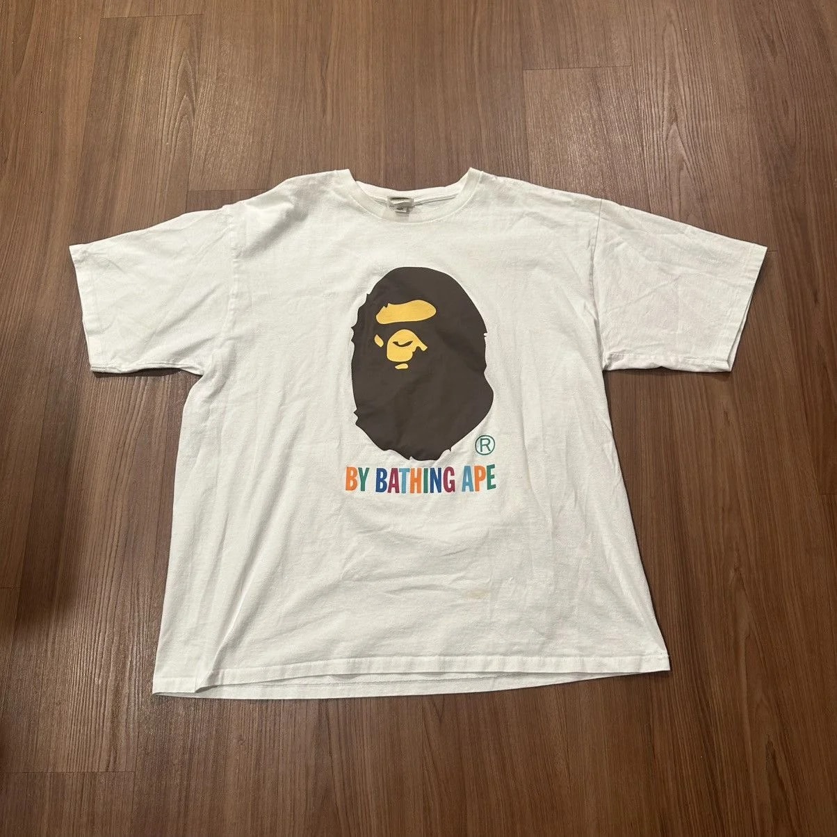 A Bathing Ape — A Bathing Ape Color Big Ape Head Tee — streetwear — resale