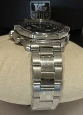 Tag Heuer 2000 Professional, Chronograph, 38mm, Black Dial, Good Condition, Box 2