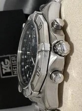Tag Heuer 2000 Professional, Chronograph, 38mm, Black Dial, Good Condition, Box 4