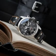 IWC Spitfire Perpetual Calendar Digital Date-Month Chronograph Steel Grey 2