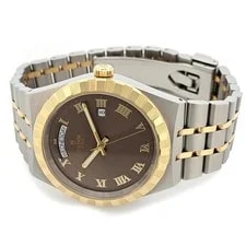 Tudor Royal Day-Date 28603 Yellow Gold Stainless Steel 41mm Brown Dial #TSW1100 2