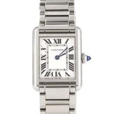 Cartier — Authentic Cartier Tank Must SM WSTA0051 Stainless Steel Quartz #230-000-601-4208 — Watch — resale