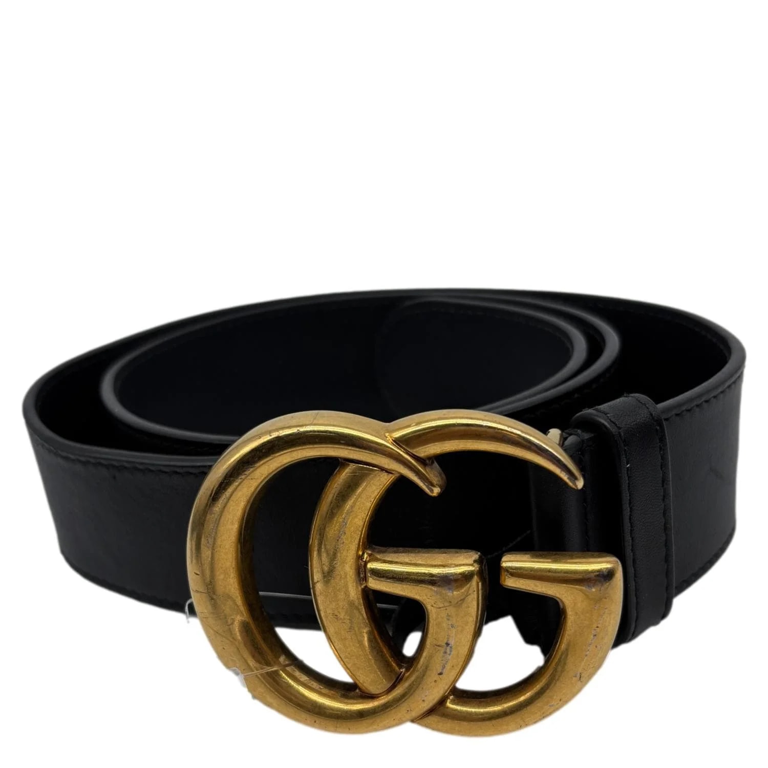 Gucci — Gucci Double G Marmont Buckle Belt Size 75.30 400593 — Accessory — resale