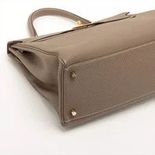 Hermès Kelly 35 le Tournay Etoupe Metal Fittings Y: 2020 4