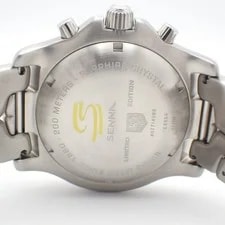 Tag Heuer Link Ayrton Senna Limited Chronograph CT2115 Steel Bracelet 3