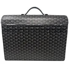 Goyard Serviette Chypre Monogram Travel Briefcase W/ Receipt 2