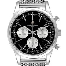 Breitling — Breitling Transocean Chronograph Limited Edition Steel AB0151 Papers — Watch — resale