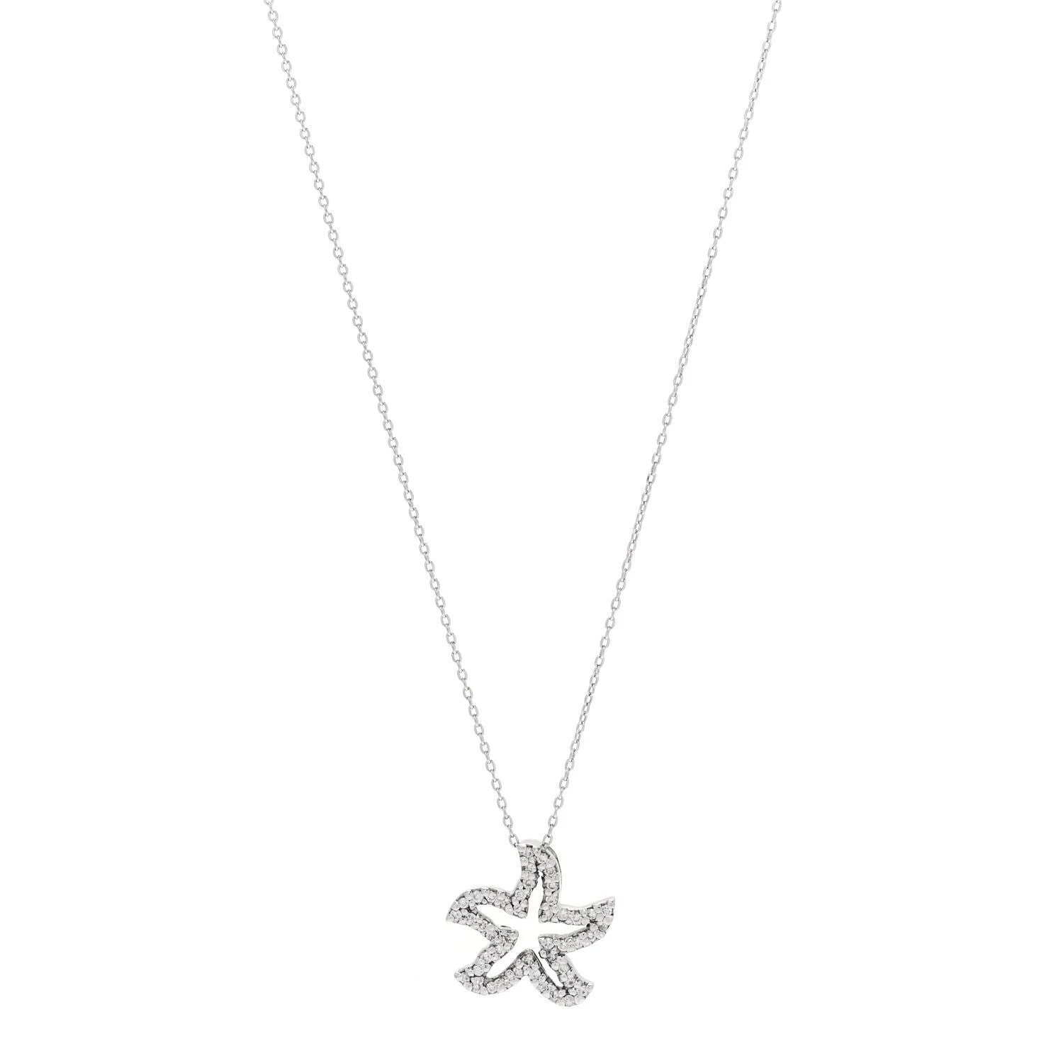 Roberto Coin — 18K White Gold Tiny Treasures Starfish — Jewelry — resale