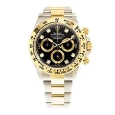 Rolex Cosmograph Daytona Chronograph Automatic Diamond Black Dial 3