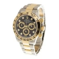 Rolex Cosmograph Daytona Chronograph Automatic Diamond Black Dial 4