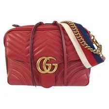 Gucci — Gucci GG Marmont 498100 Pochette GG — Handbag — resale
