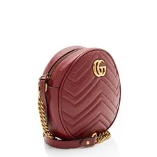 Gucci Matelasse GG Marmont Round Mini 2