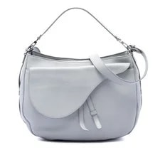 Dior — Dior Grained Saddle Soft Light — Handbag — resale