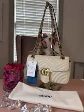 Gucci — Gucci GG Marmont Matelassé Small Authentic W/ COA — Handbag — resale