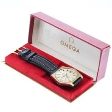 Omega Geneve 166.0118 Date Cal.1481 Gold Dial Automatic Watch_954216 2
