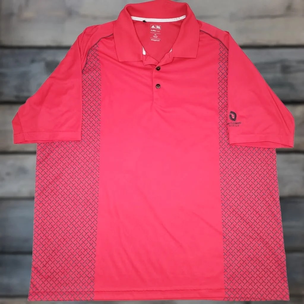 Adidas — Adidas Golf Polo Shirt 2XL Climacool Rattlesnake Ridge — streetwear — resale