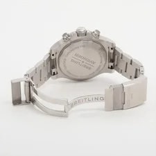 Breitling Avenger Chronograph 45 A13317101B1A1 SS AT Black Dial 4 Extra Links 4