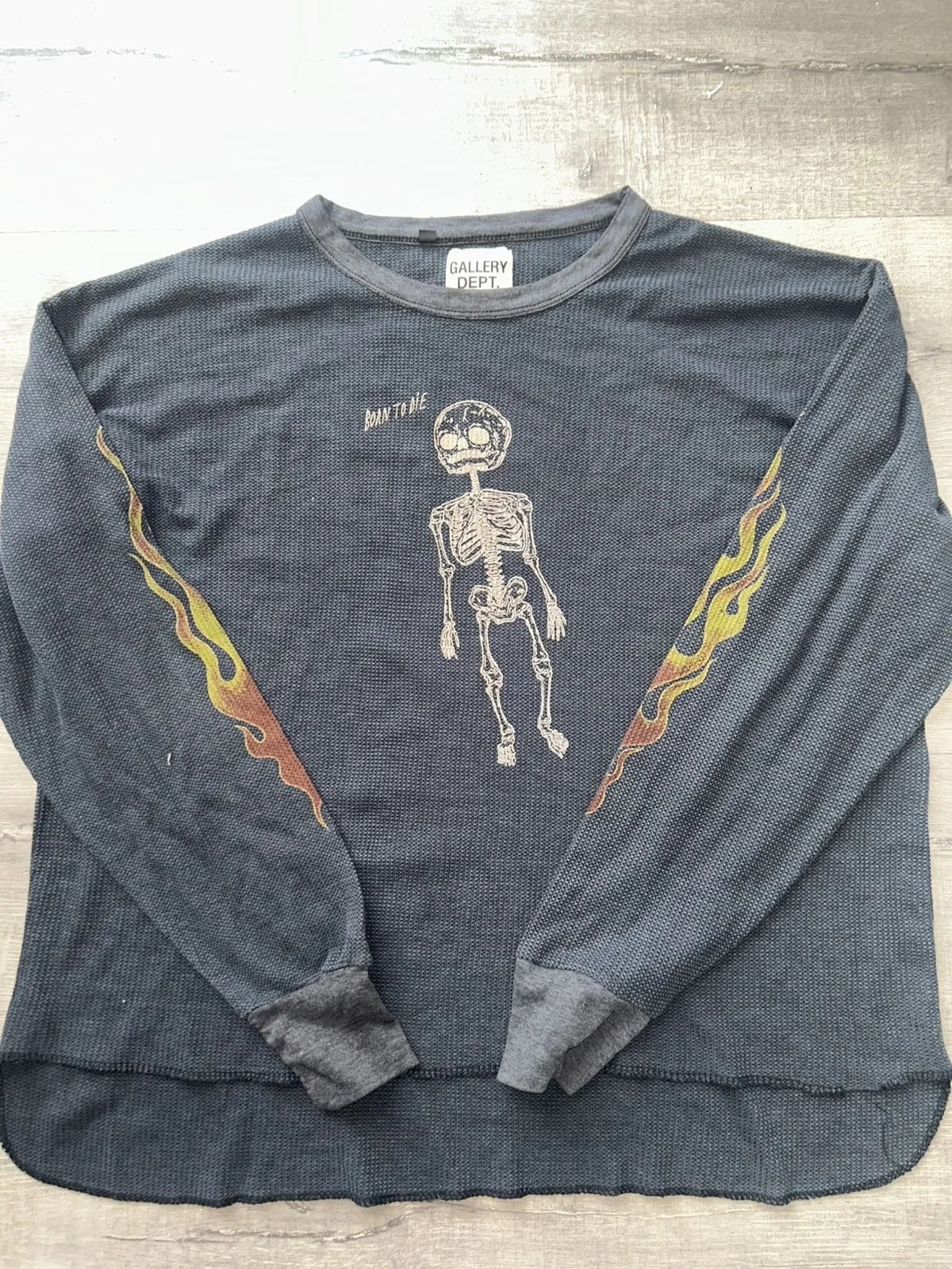 Born — Gallery Dept. “Born To Die” Thermal L/S — streetwear — resale