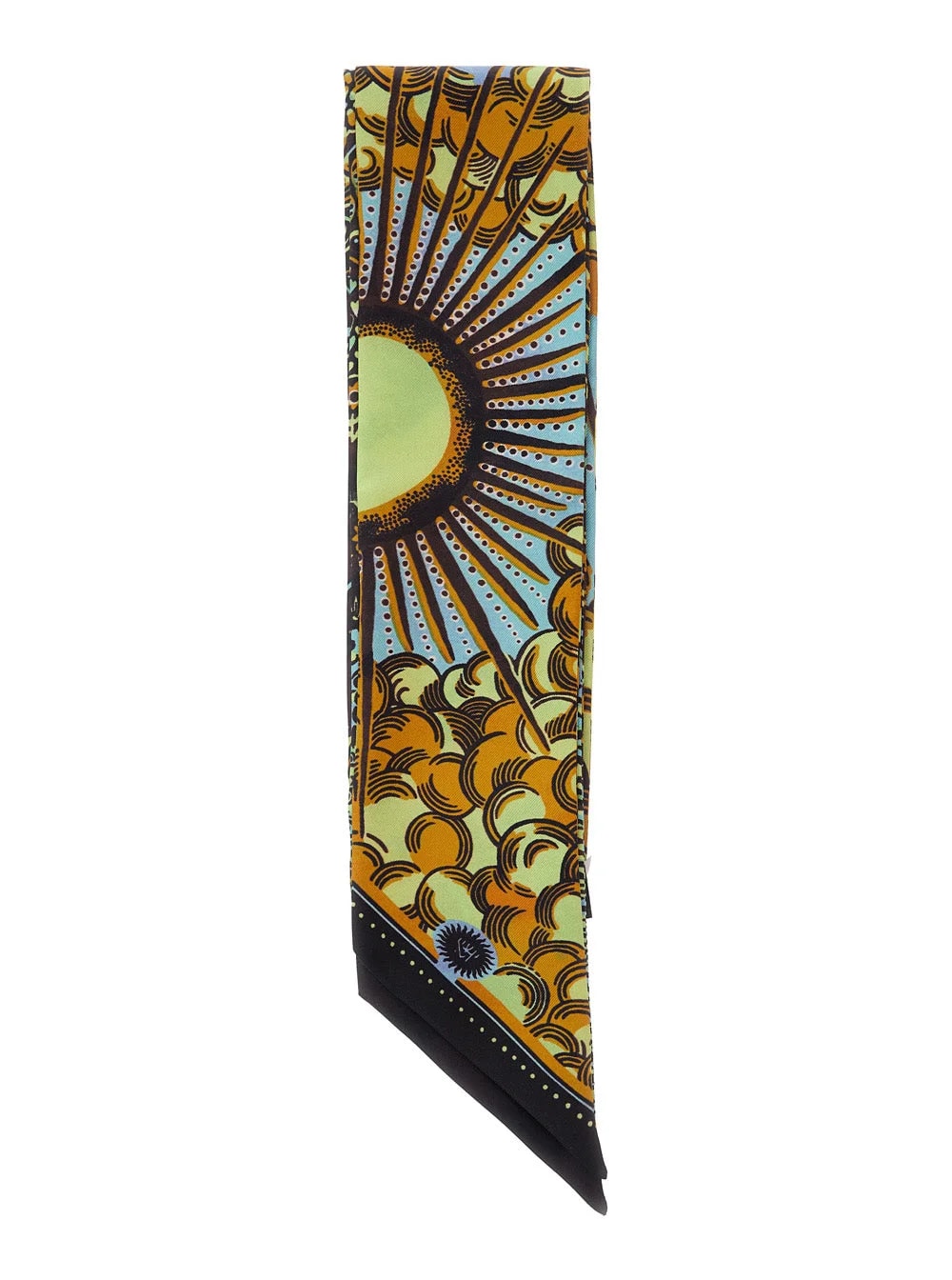Vlisco Dialogues — Vlisco Dialogues Eternal Sun Scarf — Scarfs — Accessory — resale