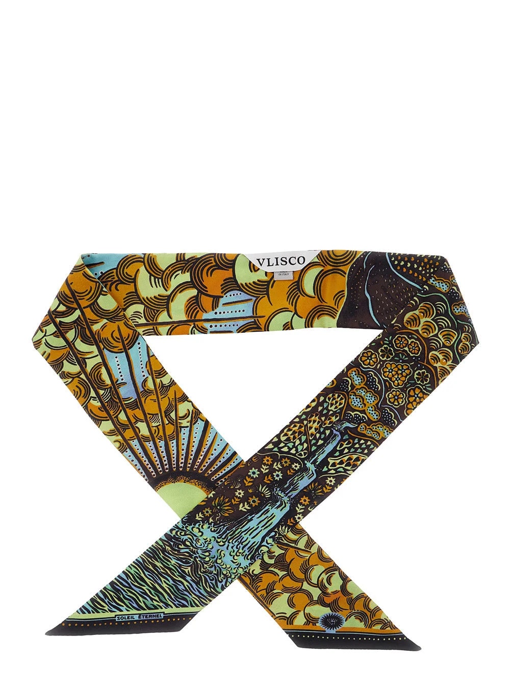 Vlisco Dialogues Eternal Sun Scarf — Scarfs 2