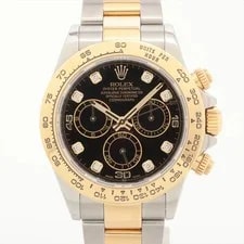Rolex — Rolex Daytona 116503G Ss×yg AT Black Dial 2 Extra Links — Watch — resale