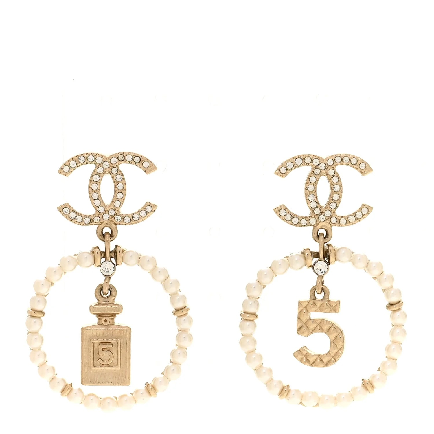 Chanel — Chanel Charms CC Drop — Jewelry — resale