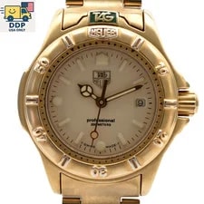 Tag Heuer — Tag Heuer 994.708 1000 Series Professional Gold Plated — Watch — resale