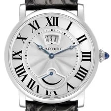 Cartier — Cartier Rotonde Power Reserve Steel Silver Dial W1556369 — Watch — resale