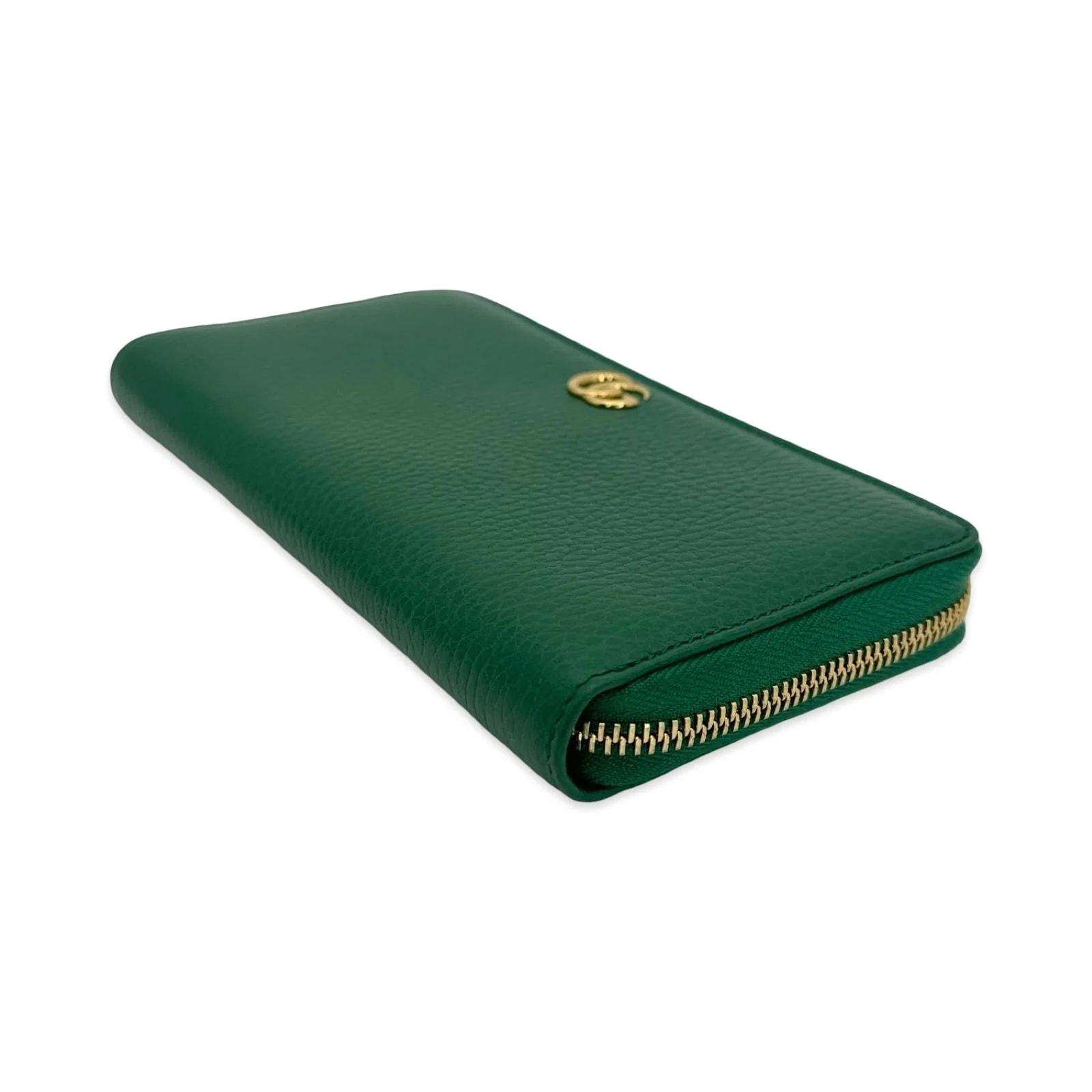 Gucci Grained GG Marmont Long Zip Wallet 4