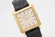 Patek Philippe Gondolo Silver Dial on Leather 3490 2