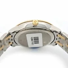 Omega de Ville Prestige Bezel Diamond 424.25.37.20.58.001 37mm Gold Dial #TSW096 3