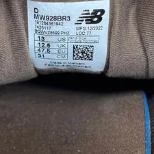 New Balance 928v3 Walking Shoes 13 D Rollbar MW928BR3 3