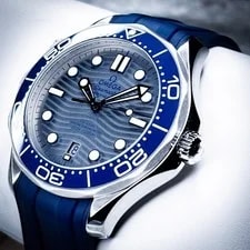 Omega Seamaster Diver 300M 42MM Grey Dial Rubber Strap 210.32.42.20.06.001 3
