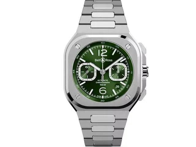 Bell & Ross BR-05 Chrono Green Steel 2