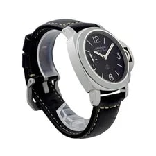 Panerai Luminor Logo PAM01084 Stainless Steel 44mm Black Dial W/ Box & Card 2