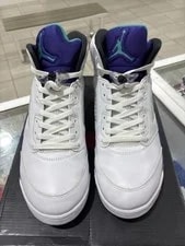 Size 13M/14.5W - Jordan 5 Retro Grape (2025) HQ7978-100 3