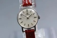 Omega Cal.620 White 20mm Dial Manual New Band Bracelet JP Near 2