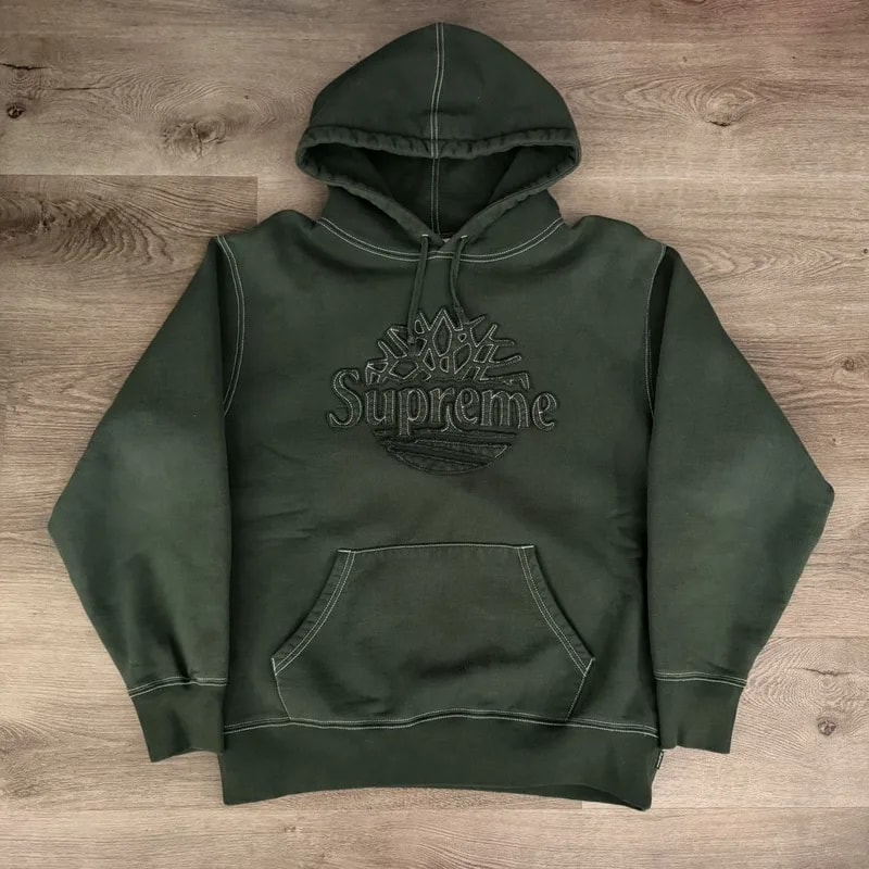 Supreme — Supreme X Timberland Hoodie — streetwear — resale