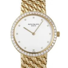 Patek Philippe — Patek Philippe Calatrava 33mm 5006/17J-001 18K Yellow Gold — Watch — resale