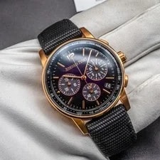 Audemars Piguet Code 11.59 26393OR Chronograph 41mm Rose Gold Purple Box Papers 2
