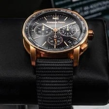 Audemars Piguet Code 11.59 26393OR Chronograph 41mm Rose Gold Purple Box Papers 4