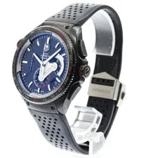 Tag Heuer — TAG Heuer Grand Carrera Caliber 36 CAV5185 43mm Titanium Black Dial Rubber #C068 — Watch — resale