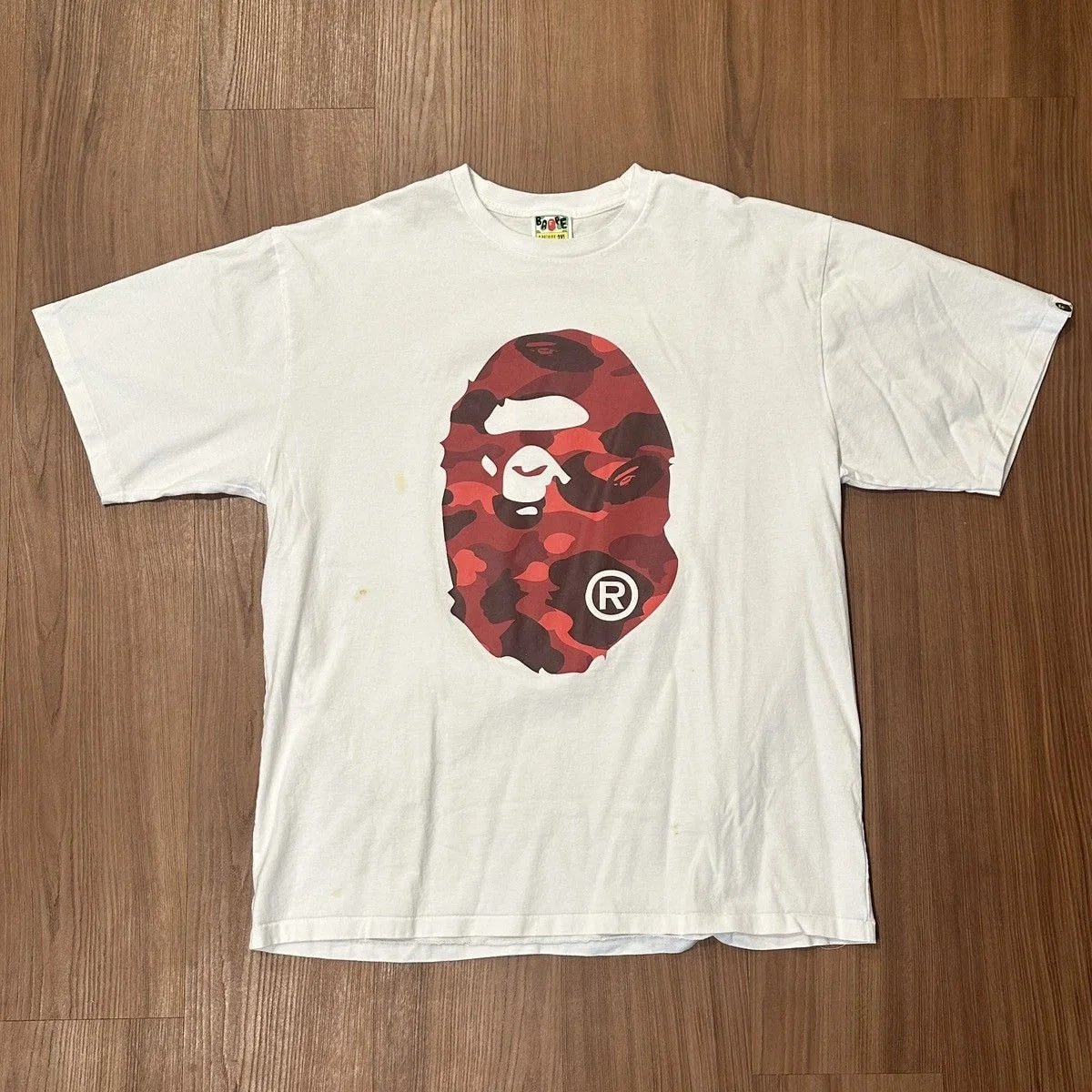 Bape Big Head Ape Color Camo Tee 2