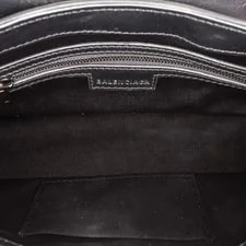 Balenciaga Small Metallic Lindsay Satchel 4