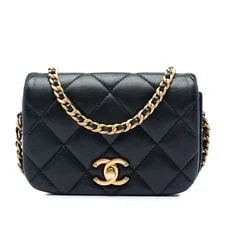 Chanel — Chanel Nailed CC Flap Crossbody — Handbag — resale