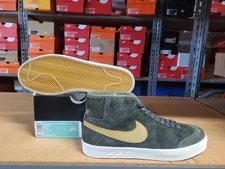 Nike SB — Nike SB Zoom Blazer Mid QS Shoes Sequoia Flt AH6158 369 — Sneaker — resale