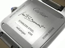 Cartier Santos Dumont WSSA0046 Stainless Steel 31.4mm Box and Papers #DKW079 3